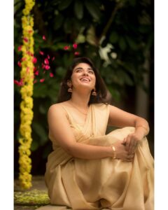 Pragya Nagra Instagram - Happy Vishu🌸

Costumes - @ivalinmabia
Stylist - @priyaregan_mb
Photography - @camerasenthil
Makeup - @jiyamakeupartistry
Hair - @rakmakeupartistry
Shoot organised by @rrajeshananda

#onam #kerala #onamcelebration #happyonam #keralagram #malayali #mallu #keralatourism #onamspecial #keralasaree #malayalam #keralafood #keralagodsowncountry #keralam #kochi #keralaattraction #keralaphotography #onamsaree #godsowncountry #onamfestival #saree #onamvibes #keralagram #onamission #onamcollection #onamsadhya #onamusically  #onamdresscode #traditional