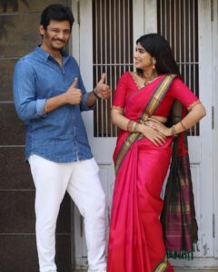 Pragya Nagra Instagram - #VaralaruMukkiyam promotions today🔥

@actorjiiva ❤️

Outfit @dimahfashion @faridabanu.h 🥰❤️

Makeup & Hair @teamdiamondartistry @salomirdiamond ❤️

PC @sat_narain🥰
@shotsbyuv

Enjoyable family entertainer is releasing in 6 days. 

#VaralaruMukkiyam from Dec 9th. 

@supergoodfilms @actorjiiva #Santhoshrajan @kashmiraofficial @pragyanagra @aadhirai_soundararajan
#KSRavikumar @shivashahra_official @tsk_actor @kali_rajkumar @shaanrahman @sakthi_saravanan @srikanth_nb @vasukibhaskar @saregamatamil @donechannel1 @ctcmediaboy

#kollywood #tamil #tollywood #tamilcinema #thalapathy #bollywood #love #tamilactress #vijay #thala #kerala #tamilmemes #trending #tamilsong #mollywood #kollywoodcinema #tamilbgm #samantha #nayanthara #dhanush #kollywoodactress #tamilsongs #actress #tamilstatus #rashmikamandanna #tamilmovie #chennai