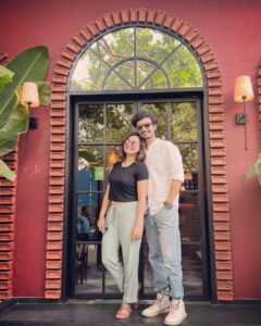 Priyanshu Painyuli Instagram - It’s 14th May and I Love this date cause Thank God She was born ❤️ We have grown together, travelled the world and will continue to do everything together. I wish all the world’s best thing happen to you and all your wishes come true and that you keep smiling always ❤️❤️ Love you always @vandanajoshi 🤗😘 Happy Birthday 🎂🤗❤️ yayyyy 🥳💃