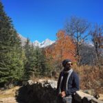 Priyanshu Painyuli Instagram - Missing Mountains. Missing #harsilvalley - The mini Switzerland of India. If you haven’t visited you must once for sure. You will feel like you are in a painting with beautiful colours😊❄️ #travel #uttarakhand