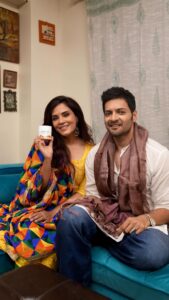 Richa Chadha Instagram - The secret to our #ShaadiWalaGlow ✨ We trust only @mamaearth.in’s Ubtan Range!

Go get yours today! 

.
.
.

#Ad #Mamaearth #UbtanFaceMask