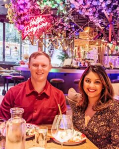 Richa Gangopadhyay Instagram - To the love of my life and incredible father to our sweet little boy, 

The bond that we've cultivated over the past few years has grown in ways I could have never imagined. 

There is nothing better than sharing your life with your best friend. I thank the universe everyday for the beautiful life we get to share together. Thank you for being the most wonderful person to me and loving me unconditionally, even at times when I don't feel lovable, for putting up with my annoying ways, and for always letting me be basic and take pictures of our food before we eat 😁.

Happy 3rd anniversary, babe. 😘

•

•

•

#anniversary #love #wedding #husband #bestfriend #soulmate