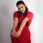 Roshna Ann Roy Instagram - ❤️❤️ 📸 : @plan.b.actions @jibinartist Mua : @makeup_by_mariyaaa Studio :@maxxocreative @huwais.m Outfit : @western_lady_ Maxxo Creative