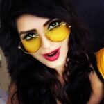 Sonali Raut Instagram – Sunglasses fever # hot summer # Sonali Raut # pretty yellow sunglasses #feeling hot#summercolors #Red#yellow#