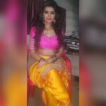 Sonali Raut Instagram – Love maharshtrain nauwari saree!!!! #maharashtra #marathi #Mirchi kolhapurchi #bindi #shoot