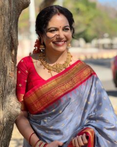 Sunitha Upadrashta Instagram - When your bestie captures your best look, it will be the best moment😍 Thank you @annapurnatalluri 🤗❤️