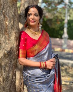 Sunitha Upadrashta Instagram - When your bestie captures your best look, it will be the best moment😍 Thank you @annapurnatalluri 🤗❤️
