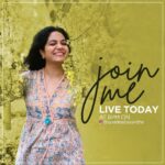 Sunitha Upadrashta Instagram - Insta live at 8pm😊