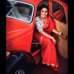 Surabhi Lakshmi Instagram - Elegance never goes out of style. Photographer: @abhishekcjayaprakash Makeup: @abilashchicku Costumes: @julahabyarchananair @archana.nair89 Retouch: @sureshkannants @abushaham @krishnaraj_shiva_ . . . . . . . . . . . . #sareelove #keralaactress #sareedraping #ethnicwear #fashion #photoshoot #keralaphotogallery #model #TOTD #Kollywoodactress