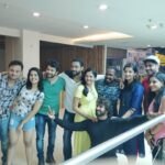 Surabhi Santosh Instagram - Kalakiiiii makkaleee! #happymoments #proudmoments #myteam #kinavalli #FDFS