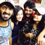 Surabhi Santosh Instagram - Happy birthday you #awesomness ❤️❤️❤️ @im_vjjjjj 😘 #Kinavalli #kinavallikoottam #birthdayboy #vijayjohny