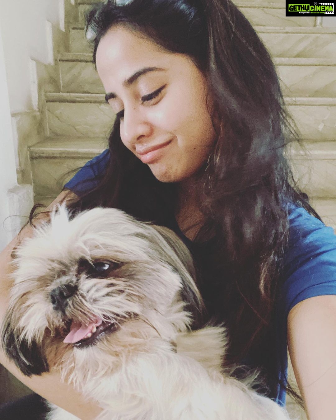 Swathi Deekshith Instagram - with this super star whiskey 🐶 #mylife # ...