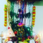 Swathi Deekshith Instagram - #festivemodeon #ganeshchathurthi2017