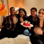 Zareen Khan Instagram – Woman’s Day celebrations continue with Zee Squad💥
@ronitasharmarekhi @tush_91 @bosebabita 
Esp. Thanks to #Rumana for the awesome cake and balloons ❤️
#HappWomansDay #ZeeSquad #Celebrations #ZareenKhan