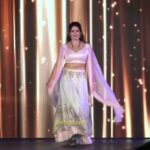 Zareen Khan Instagram - Walked the ramp for @zirconiafromswarovski @swarovskigemvisions @swarovski wearing this beautiful outfit by @asifmerchantofficial 🌟 Thank you @viralbhayani for this video 🤗 #AboutLastNight #SwarovskiGemstones #GJCNight #ZareenKhan