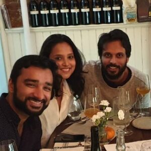 Aadarsh Balakrishna Instagram - Happy birthday @thikstagram and a happy 2nd anniversary to my lovelies @apoorvabalakrishna I miss you plenty ❤❤❤