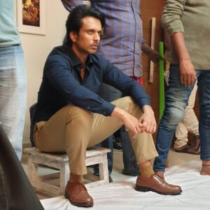 Aadarsh Balakrishna Instagram - Why so serious? 
#onset🎥🎬 #newmovie