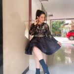 Aalisha Panwar Instagram - Black is beautiful.. ..,🖤 . . . Wearing- @swanky_couture03 Styled- @nehaadhvikmahajan