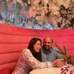 Aalisha Panwar Instagram - A Date with Dad.. ..!! 🥰👨‍👧💗 @_dineshpanwar_