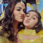 Aanchal Khurana Instagram - No Hate in me. It's either all love or idgaf ✌️ Every day phenomenal with my little jaan @aarohi_123kumawat 💕