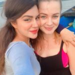 Aashka Goradia Instagram – Have a safe trip darling @eli_smitt 
Return Soon 🔜 
We will miss you and your vivacious energy!! 
❤️