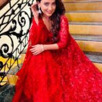 Adaa Khan Instagram - 🧨 . . 👗- @nidhikurda 💎 - @the_jewel_gallery #feelkaroreelkaro #feelitreelit #reelsinsta #reeling #reelsgram #reelitfeelit #traditionalwear #red ♥️