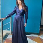 Adaa Khan Instagram - Feeling BLUE-TIFUL 💙🧿 . . 🧣- @stylebysugandhasood 👗- @mazikien.official . . . #photooftheday #blues #instagood #instadaily #instagood #fyp #fashion #style #fashionfever #stylefile #lookbook #stylebuzz #stylish #summer #fashionista #instafashion #ootd #ootdinspo #fashionlikeadaa #adaakhan