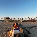 Aditi Bhatia Instagram - beach day with my new bff @bhatia_bina 🙉 Venice