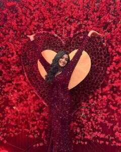 Aishwarya Khare Instagram - You may be 
Just a little bit Deewani 
Thodi thodi si Crazy 
But baby you’re the One ❤️🧿