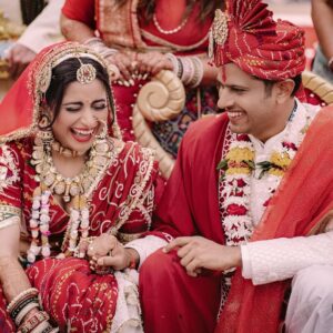 Aishwarya Sharma Bhatt Instagram - Its been a year since we got married, seems like yesterday and yet feels like we’ve lived through so much together. 
We’ve graduated from being friends to companions. We fight with each other and love each other even more, I think that’s the aim, to keep growing ❤️ growing together. Cheers to that and many more years to come. Love and love only❤️❤️
Happy anniversary @aisharma812