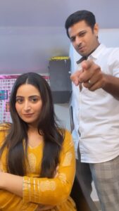 Aishwarya Sharma Bhatt Instagram - #shinchan is love ❤️ but I married you 🤪bubu 😂🧿

#shinchanfans #shinchanreels #instagood #instamood #happyus