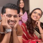 Aishwarya Sharma Bhatt Instagram - Sab khatam 😂 @bhatt_neil @sheetalmaulik #bts #funnyreels #ghumhaikisikeypyaarmeiin #trending #trendingreels #stayhappy