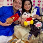 Aishwarya Sharma Bhatt Instagram - From finding you arrogant to realising that you are a mad crazy person to our first Rakhi ! Thank God we connected. My gossip partner on set, the one who looks out for me, the one who makes crazy songs with me, the one who always supports me. Thank you my dear Aish. Love you behna. Happy Rakshabandhan ❤️ PS:- Thank you Ghum Hai Kisikey Pyaar Meiin for giving me so many Beautiful Relations ❤️❤️ PS pe PS :- @bhatt_neil you gotta take care of both of us now 🤪 #rakshabandhan #brothersisterlove #siblings #goodvibes #love #ghumhaikisikeypyaarmeiin Film City