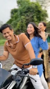 Aishwarya Sharma Bhatt Instagram - Partners in crime 😂😂😂 @bhatt_neil #funnyreels #aishwaryasharma #neilbhatt #neilkiaish #stayhappy #crazyus