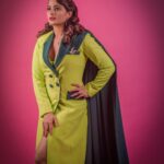 Aishwarya Sharma Bhatt Instagram - “I used to care what people thought about me until one day I tried to pay my bills with their opinions.” – Frank Gashumba #sunsabkikarkhudki Styled by @riddhirgandhi Photographer @_yash_warpe Hairstylist @farhastylist #aishwaryasharma #pinkvillastyleicons2023 #retro #vitagook #alwaystrynewthings #photoshoot #poppingcolours #fluorescent #loveyourself