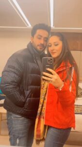 Aly Goni Instagram - 😂😂 Happy birthday to the bestest brother in the entire world 🤗 You are my pride and joy, my partner in crime, and my best friend. Wish you a happy day for every dawn that arrives in your life ❤️ May Allah keep you under his wings of protection and bless you with safety and peace Ameen🧿
