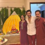 Aneri Vajani Instagram - Ganpati Bappa Morya💫💫 part 1♥️ #ganpatibappamorya #ganeshchaturthi #ganpatidecoration #anerivajani #friends #family