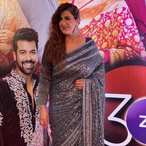 Anisha Hinduja Instagram - It was undoubtedly a memorable evening #zeerishteyawards  #zra #kundalibhagya #bonding #celebration