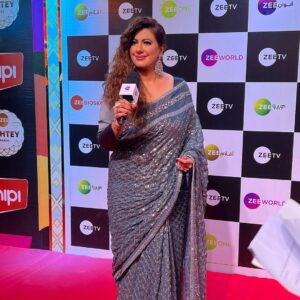 Anisha Hinduja Instagram - It was undoubtedly a memorable evening #zeerishteyawards  #zra #kundalibhagya #bonding #celebration