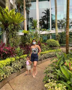 Ankita Bhargava Patel Instagram - Now All I have to say is …
Pose like Mamma 👩‍👧📸

#vacay #swimmingtime 
#keepguessing 🤪😍