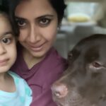 Ankita Bhargava Patel Instagram - Mere Bachhe 🐶👧🏻