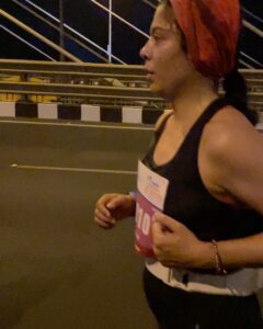 Anurita Jha Instagram - My first half @tatamummarathon 
What i talk about when i talk about running…
Last one year i have changed a lot..
I have gravitated towards doing things that makes my inner self happy.
Like Hiking Himalayan mountains, cycling and especially running.
 All these activities are very inspiring when u see someone else doing it…
But to get down and actually do them needs a lot of discipline and focus ..
Which means not attending most of the parties i was invited to( I’m an outcast &loner anyway) and valuing the food that goes in the body and sleeping on time( most important )
It has given me more emotional and mental stability, and disconnecting with the pain and negative thoughts at will ( even if partially) 
I could do all this cause i love it.
Do things u love and u’ll keep doing them…

Don’t get misguided by what everyone else is doing on social media.. find ur essence,its absolutely worth taking ur time.
On that note love to all ❤️❤️❤️

Thank u @akshay.wagh88 for encouraging me to participate in my 1st 10 k run, it all started from there.

Thank u @stridersmiles for the very systematic and thorough training that has helped me in getting better as a runner . 
.
.
.
.
.
.
#anurittakjha #tatamumbaimarathon2023 #21km