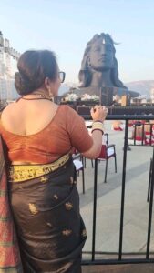 Aparajita Auddy Instagram - The most beautiful thing we can experience is the mysterious... It is the source of all true art and science..... #ishafoundation#ishayoga#sadhguru#instareels#viral..