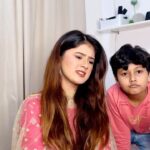 Arishfa Khan Instagram – Murshad baat toh sunte jaate😒🥲 @nomaankhan138 

New YouTube video coming tomorrow at 12:30 pm🥰 Stay tuned😍❤️

#arishfakhan #comedy #siblings