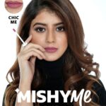 Arishfa Khan Instagram - Chic Me - Queen don’t compete with hoes. Here is the final and the 6th shade (nude pink). This completes my collection of MishyMe Matte Liquid Lipstick.💄Launching this November. Which is your fav shade?