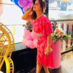 Arti Singh Instagram - Think pink 💕 Styledby: @stylebysugandhasood Outfitby: @ikichic_official