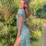Benafsha Soonawalla Instagram - Morning lush 🌱 👗- @missa_more_clothing The Nattika Beach Ayurveda Resort
