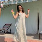 Benafsha Soonawalla Instagram - The tent life🏕⛺️🎥 Shoes - @thecaistore Styled by - @ruchikrishnastyles Assisted by - @sketch.your.style