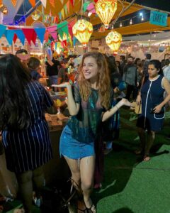 Benafsha Soonawalla Instagram - I really did need a day out with my pretty girls and these pretty lights ❤️