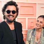 Bhuvan Bam Instagram - My Next Episode with @bhuvan.bam22 #DesiVibeswithShehnaazGill Outfit: @svacouture Jewellery: @misho_designs Stylist: @junni.khyriem Team: @_ishitachandan_ Mua: @shuraakhan Hair: @cheemabaljit2 Location: @merakiistudioz 📸: @akshay_navlakhe